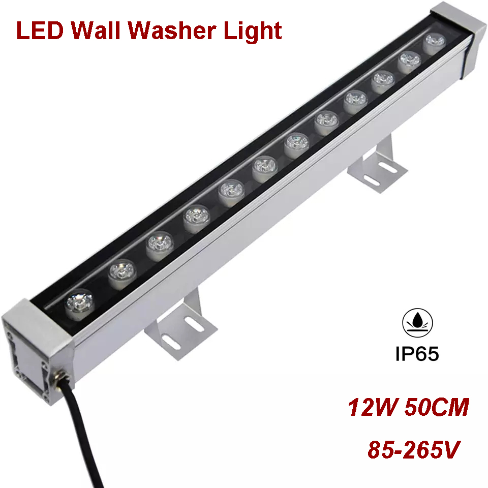 Zumtobel Outdoor Lighting - 12w 50cm LED Wall Washer Light