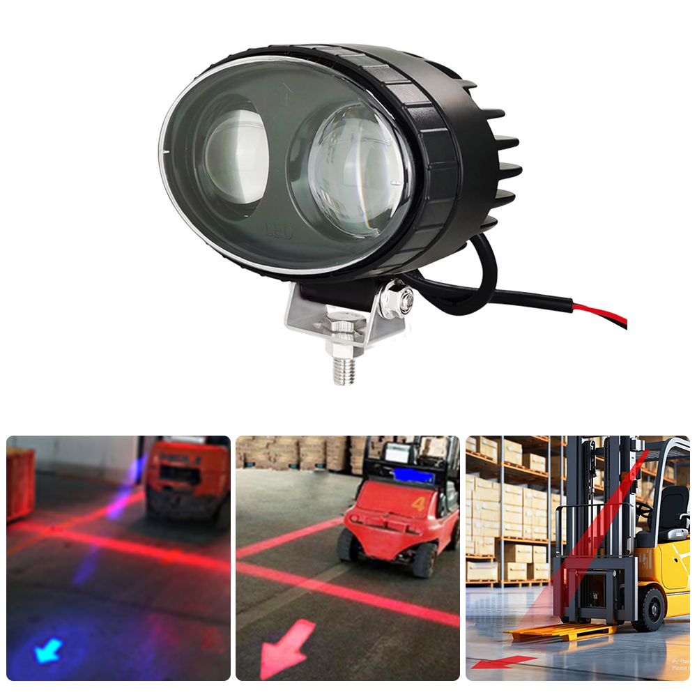 Outdoor Lighting Warehouse - 20W Oval Forklift Lamp Arrow LED