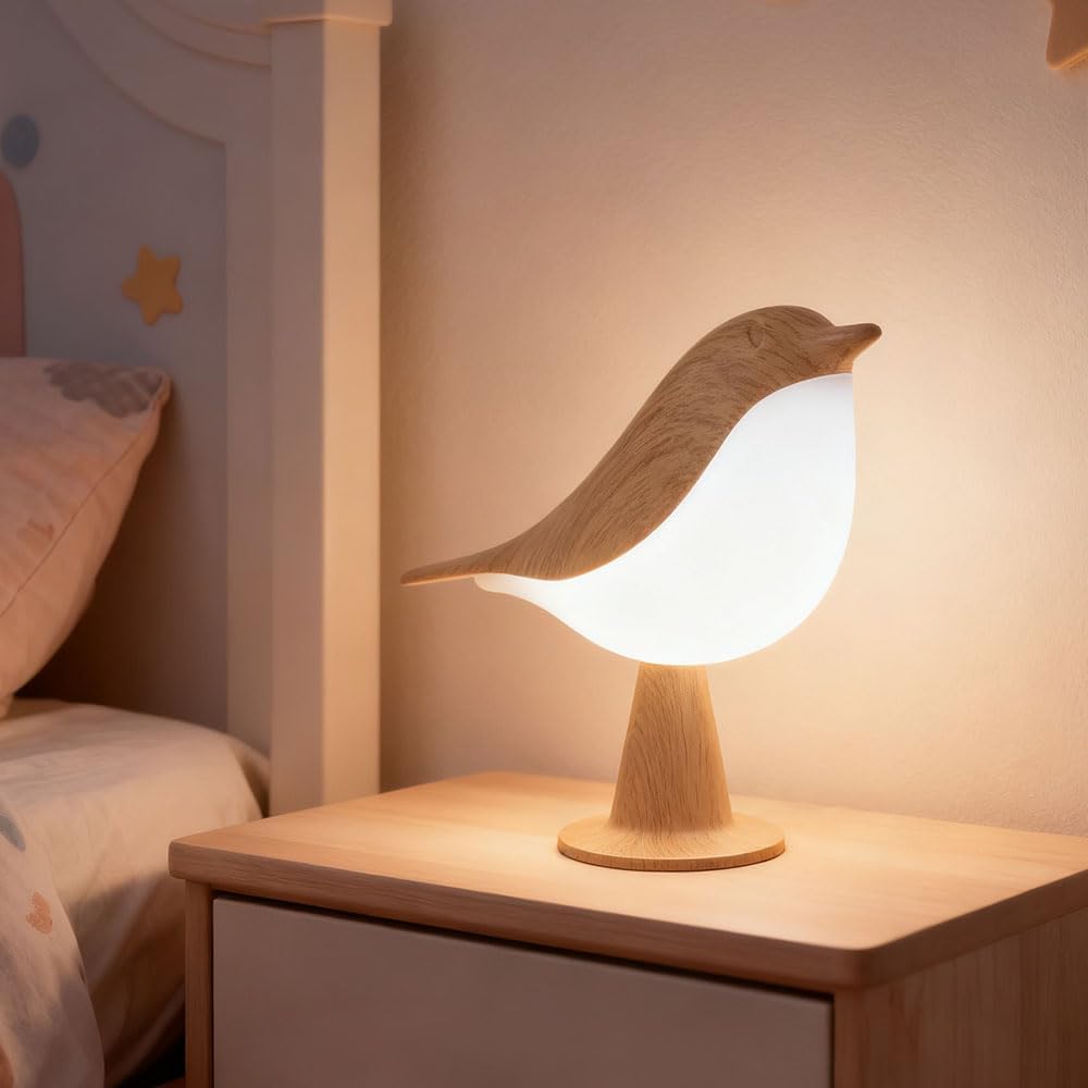 Outdoor Lighting Lamps - Cordless Bird Table Lamp, 3 Color