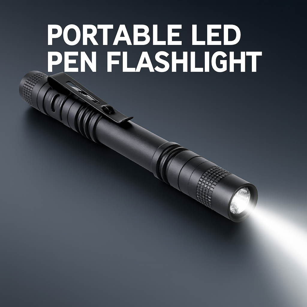 Outdoor Lighting Nearby - Portable Mini LED Pen Flashlight Waterproof