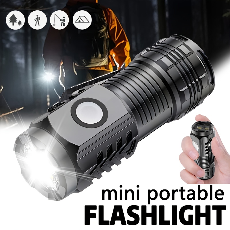 Outdoor Lighting Brands - Mini 3LED Flashlight With Pen Clip，Night