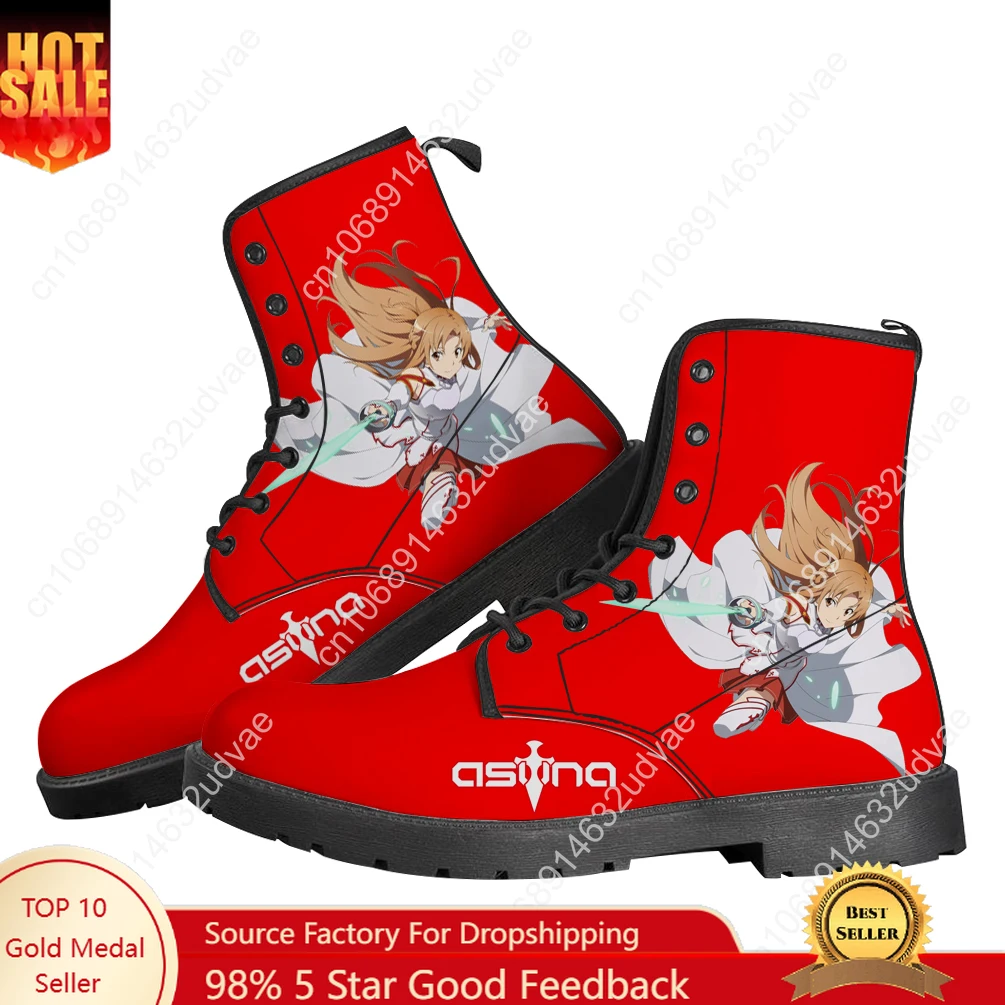 Outdoor Lighting Online - Sword Art Online Asuna Boots Mens