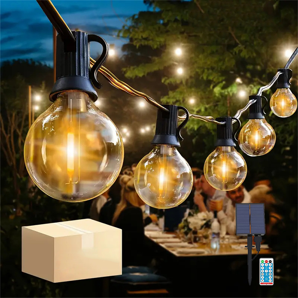 String Light Bistro - Outdoor String Lights, G40 Global LED