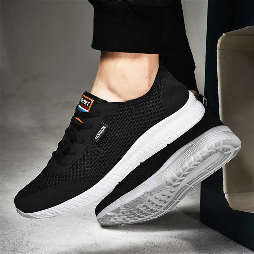 Outdoor Lighting Canada - 35-46 Breathable Light Blue Sneakers Men