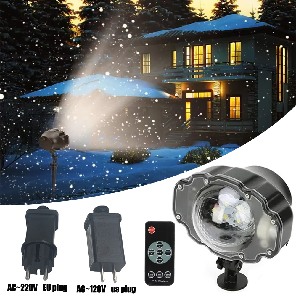 DACHAN Snowfall LED Light Proj - Outdoor Lighting Spotlight recension och pris