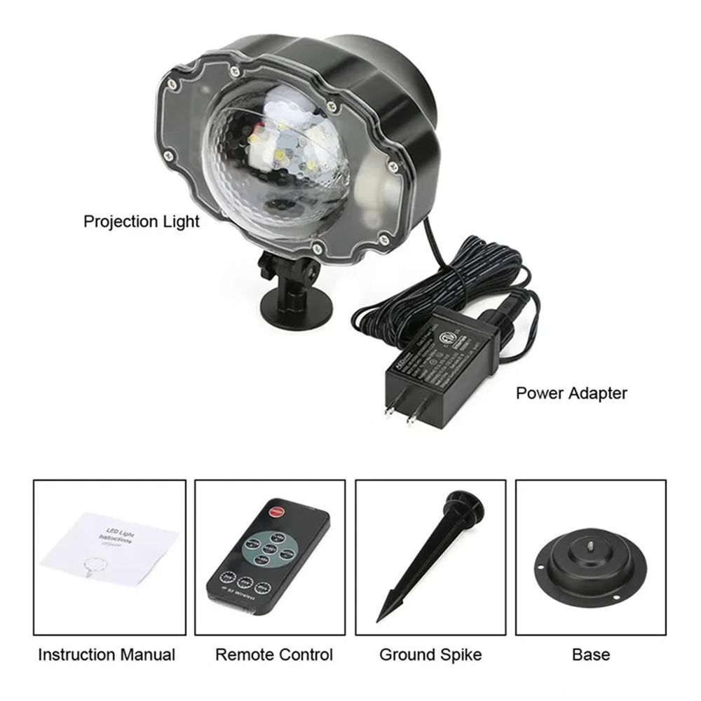 DACHAN Snowfall LED Light Proj - Outdoor Lighting Spotlight recension och pris