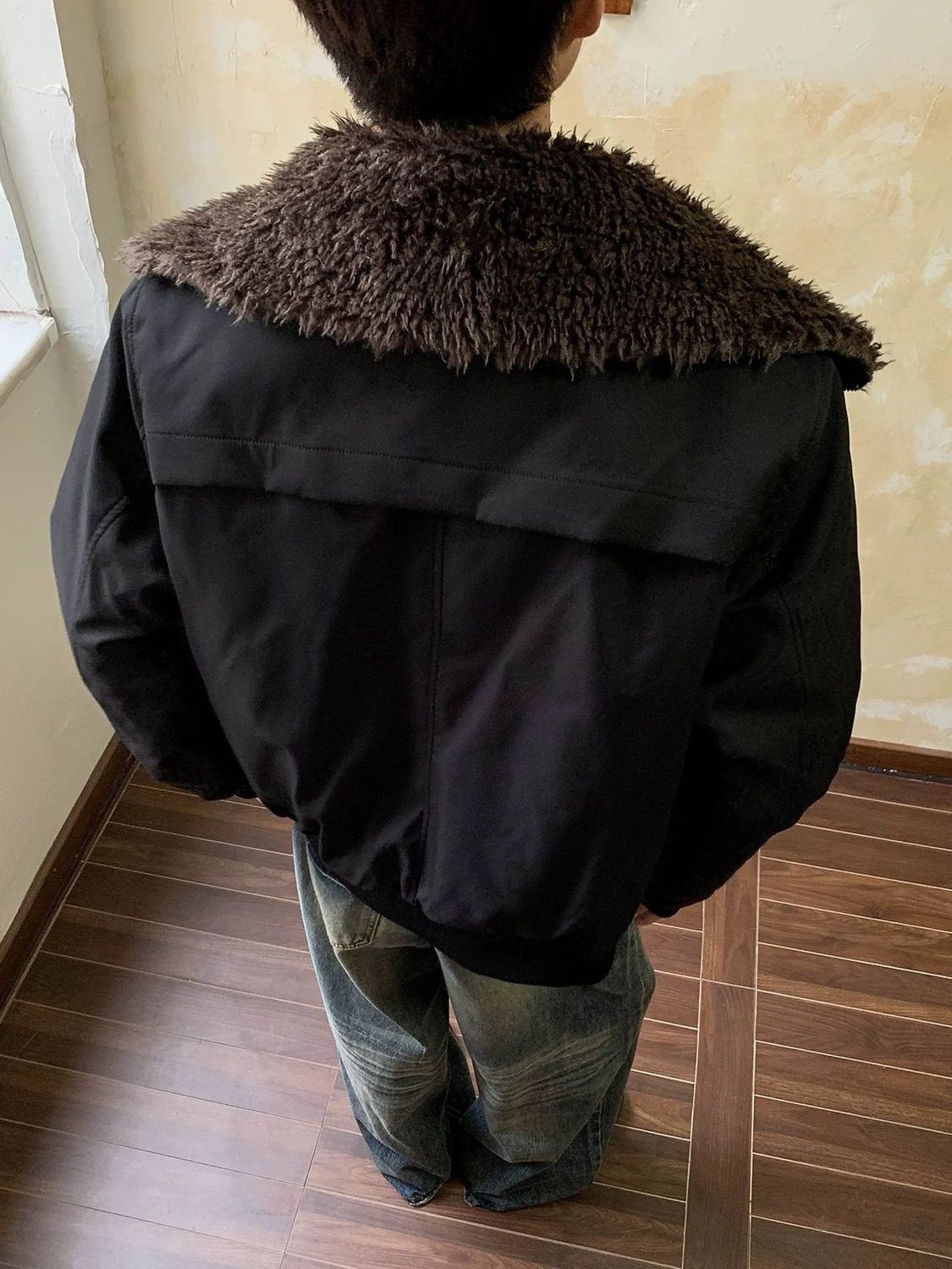 Fur Collar On The Hood	 Jacket - Outdoor Lighting Online recension och pris