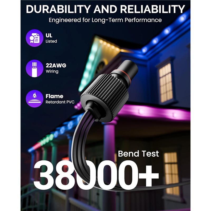 A03F-Extension Cable(16FT) Cor - Outdoor Lighting Govee recension och pris