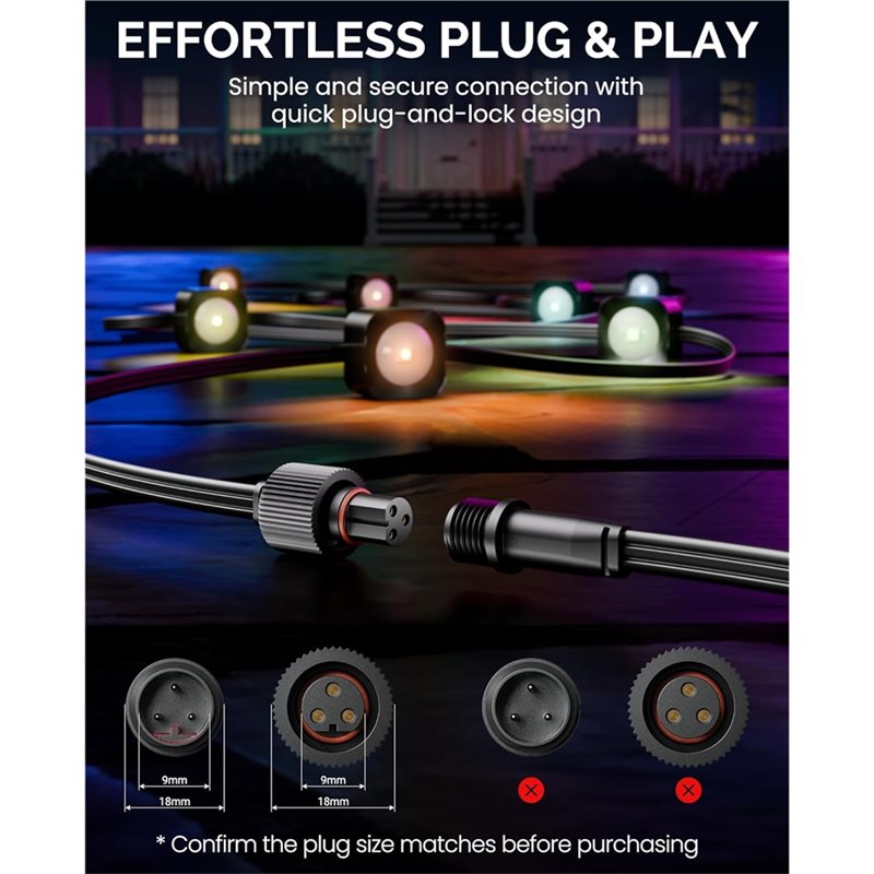 A03F-Extension Cable(16FT) Cor - Outdoor Lighting Govee recension och pris