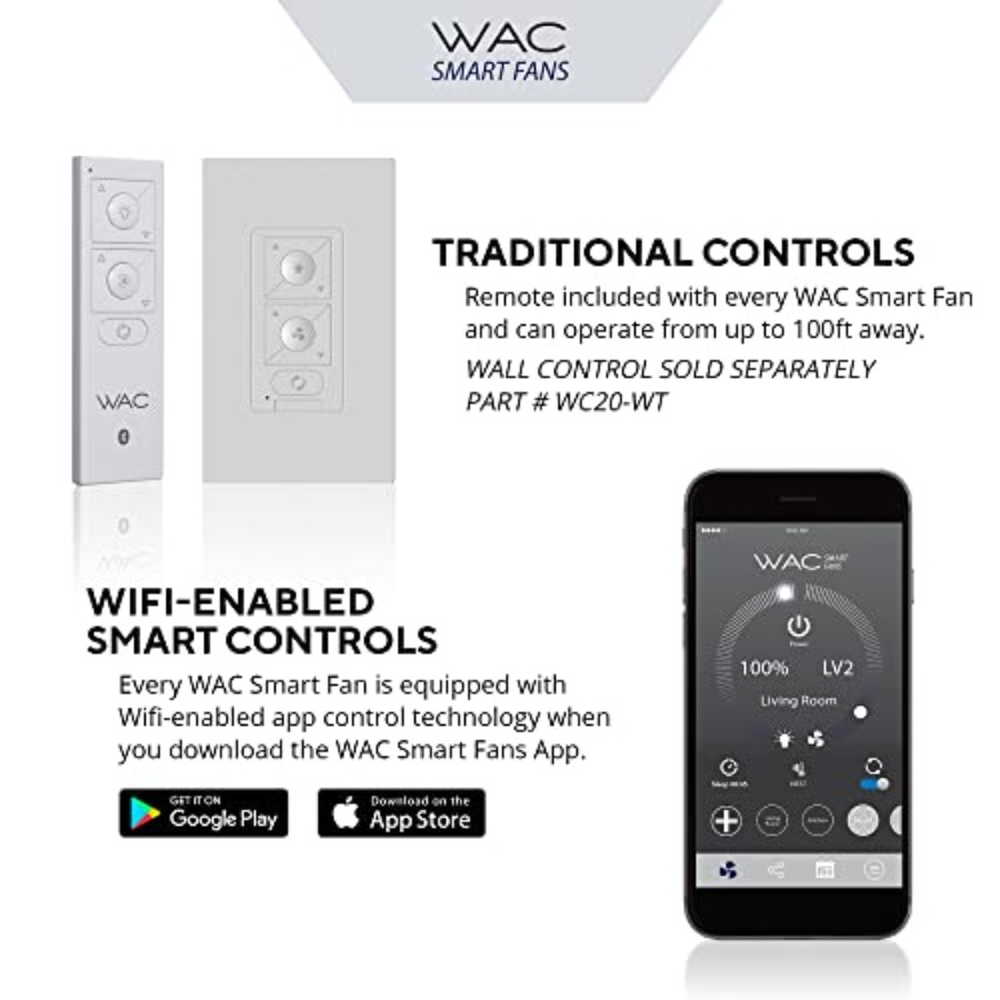 Smart 3-Blade Ceiling Fan 52in - Outdoor Lighting Remote Control recension och pris