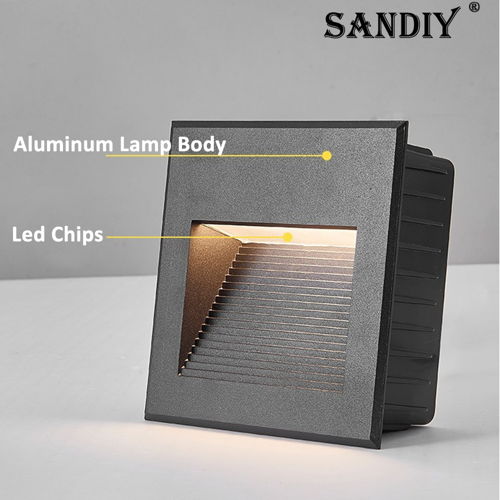 SANDIY Recessed Outdoor Wall S - Outdoor Lighting Recessed recension och pris