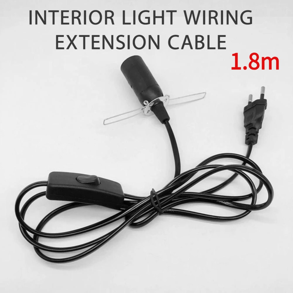 1.8m Power Cord Cable with ON  - Outdoor Lighting Online recension och pris