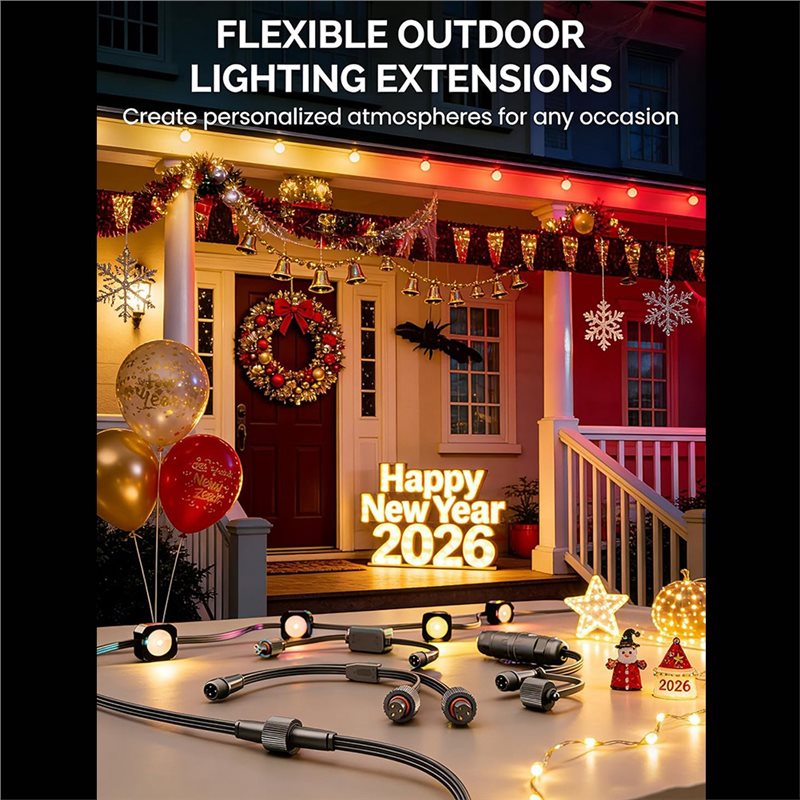 【NEWLY】2 Pack Y-Connector Spli - Outdoor Lighting Govee recension och pris