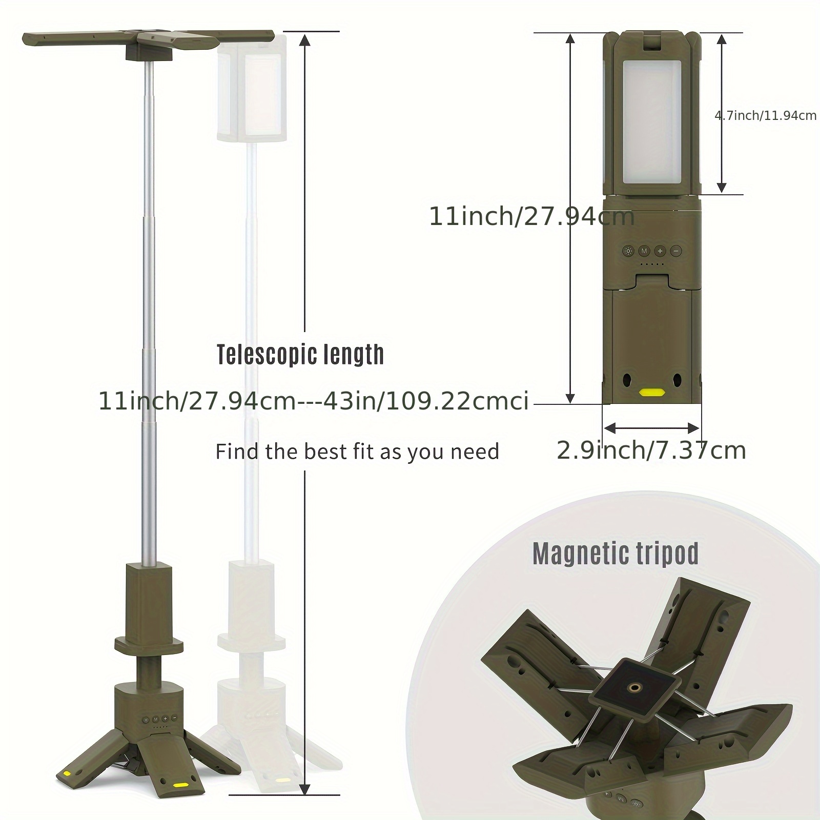 Camping Lantern, 14000mAh Rech - Outdoor Lighting Lamps recension och pris