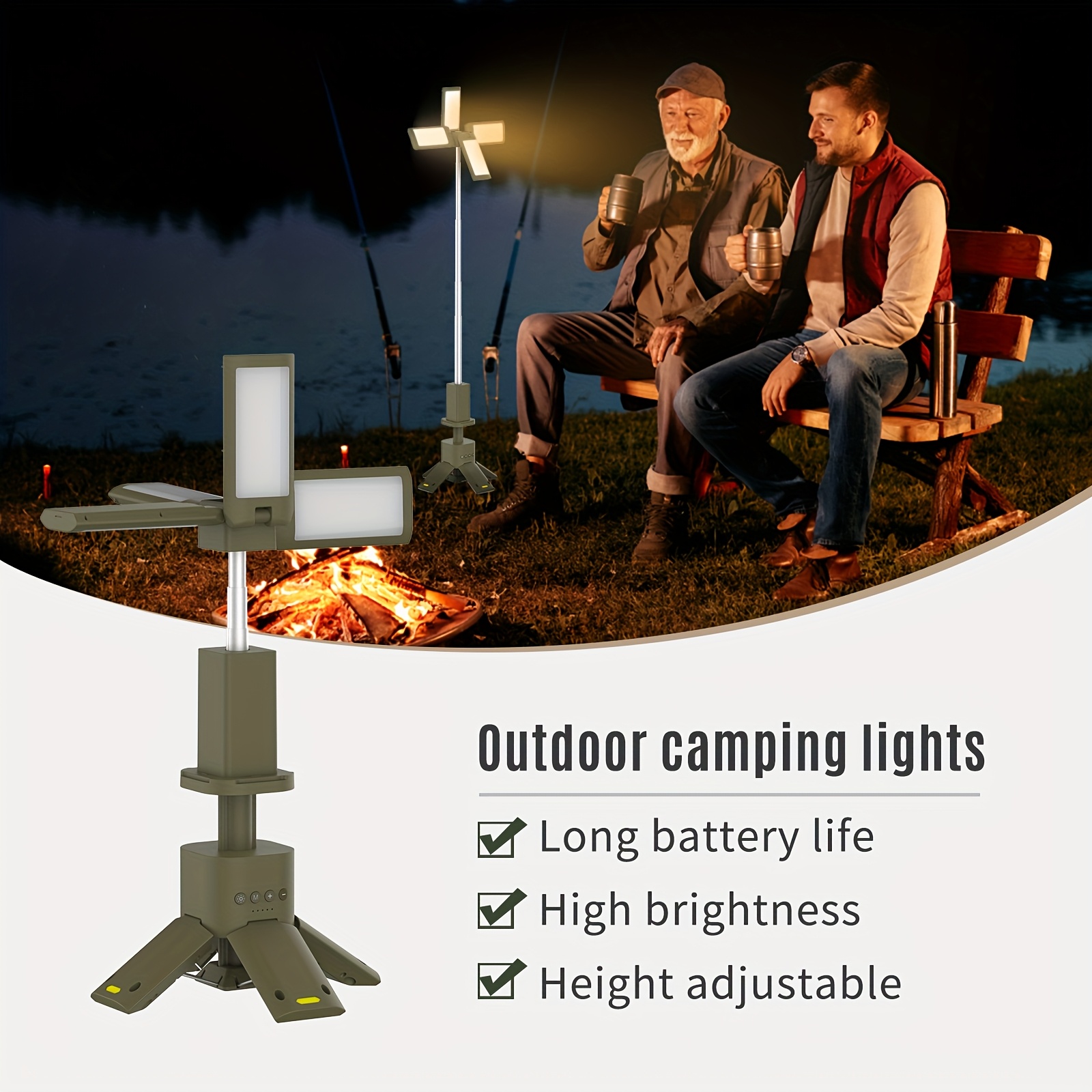 Camping Lantern, 14000mAh Rech - Outdoor Lighting Lamps recension och pris