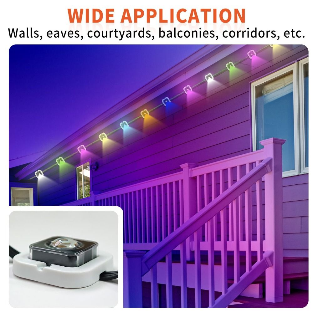 5pcs Weather Resistant LED Bra - Outdoor Lighting Govee recension och pris