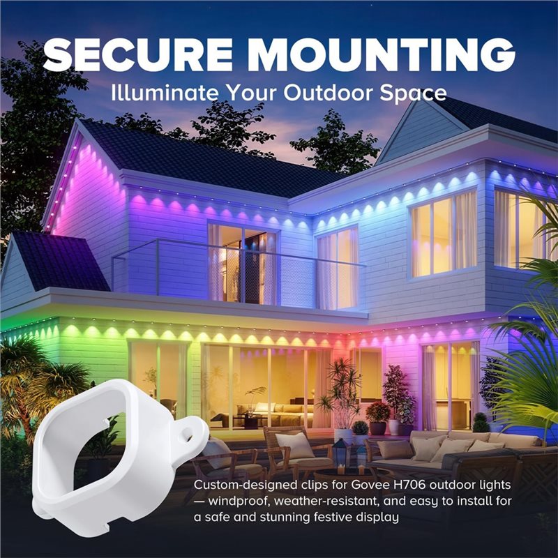 【LAST CHANCE】Extension Holders - Outdoor Lighting Govee recension och pris