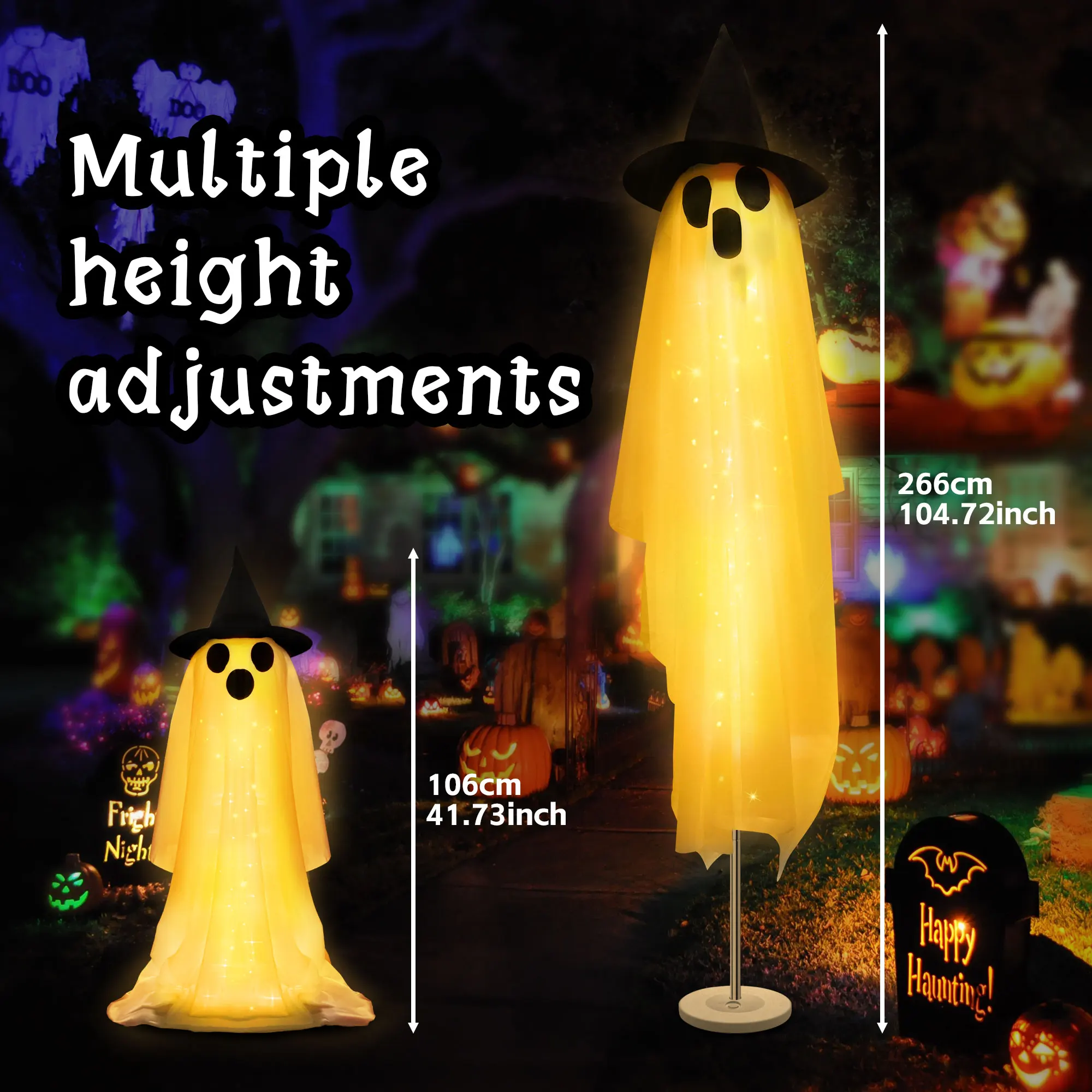 Halloween Party Decor Indoor S - Outdoor Lighting Remote Control recension och pris