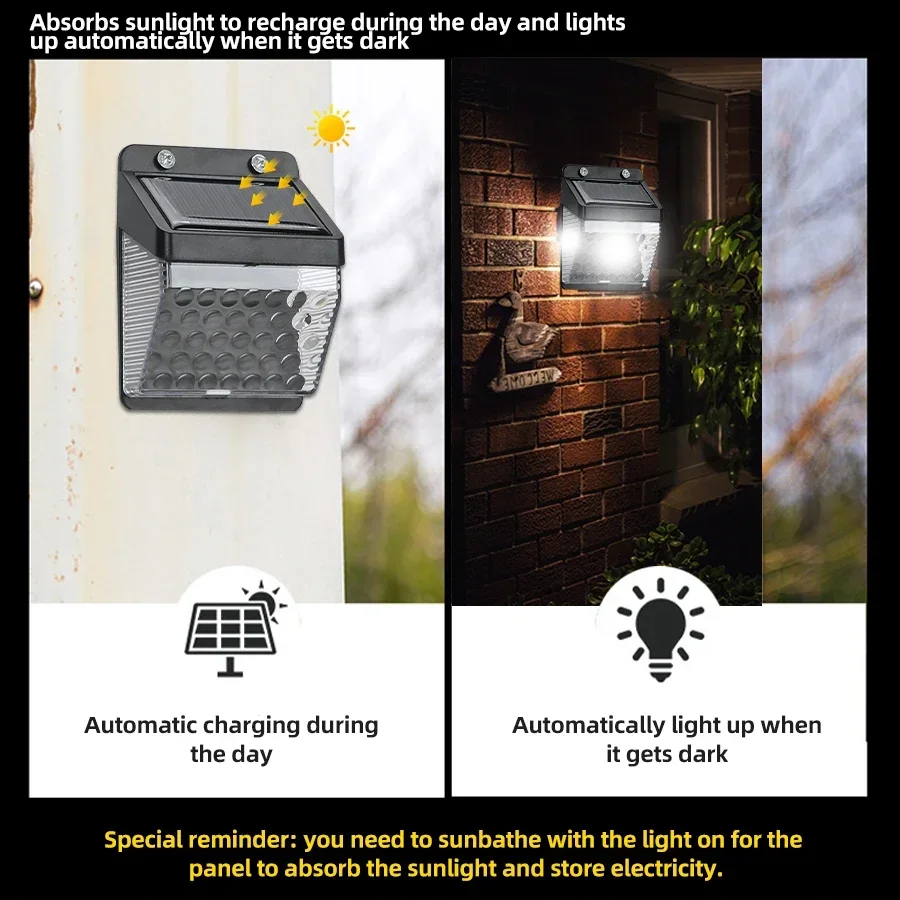 LED Solar Light PIR Motion Sen - Outdoor Lighting Lamps recension och pris