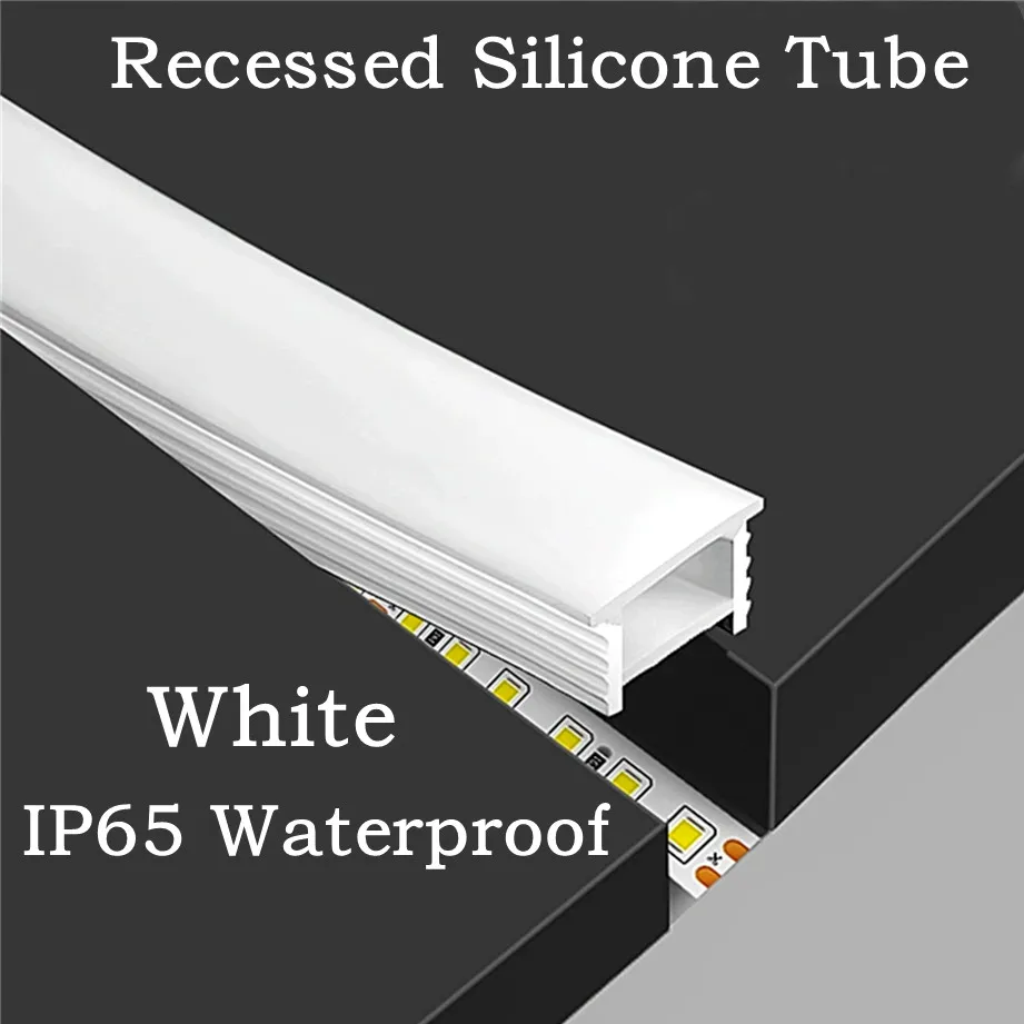 Recessed White Silicone Tube L - Outdoor Lighting Recessed recension och pris