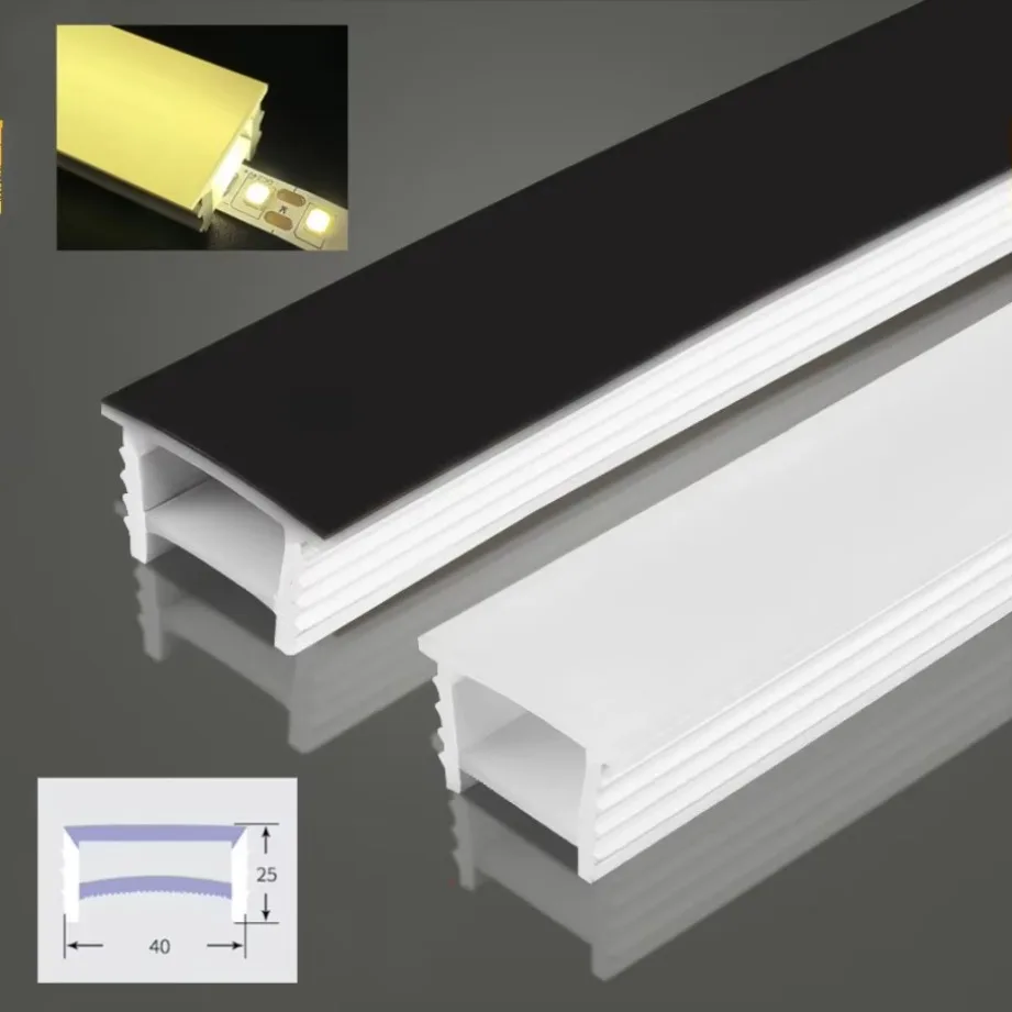 Recessed White Silicone Tube L - Outdoor Lighting Recessed recension och pris