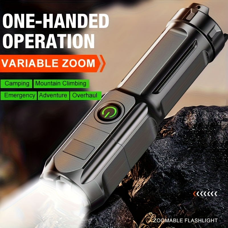 LED Camping Torch Flashlight H - Outdoor Lighting Spotlight recension och pris