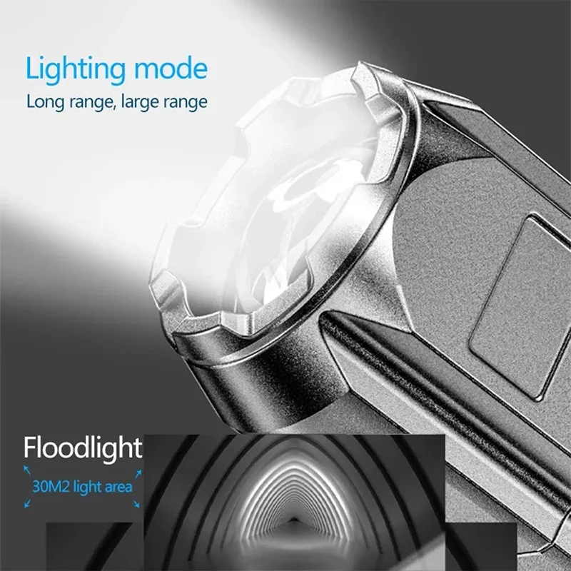 LED Camping Torch Flashlight H - Outdoor Lighting Spotlight recension och pris