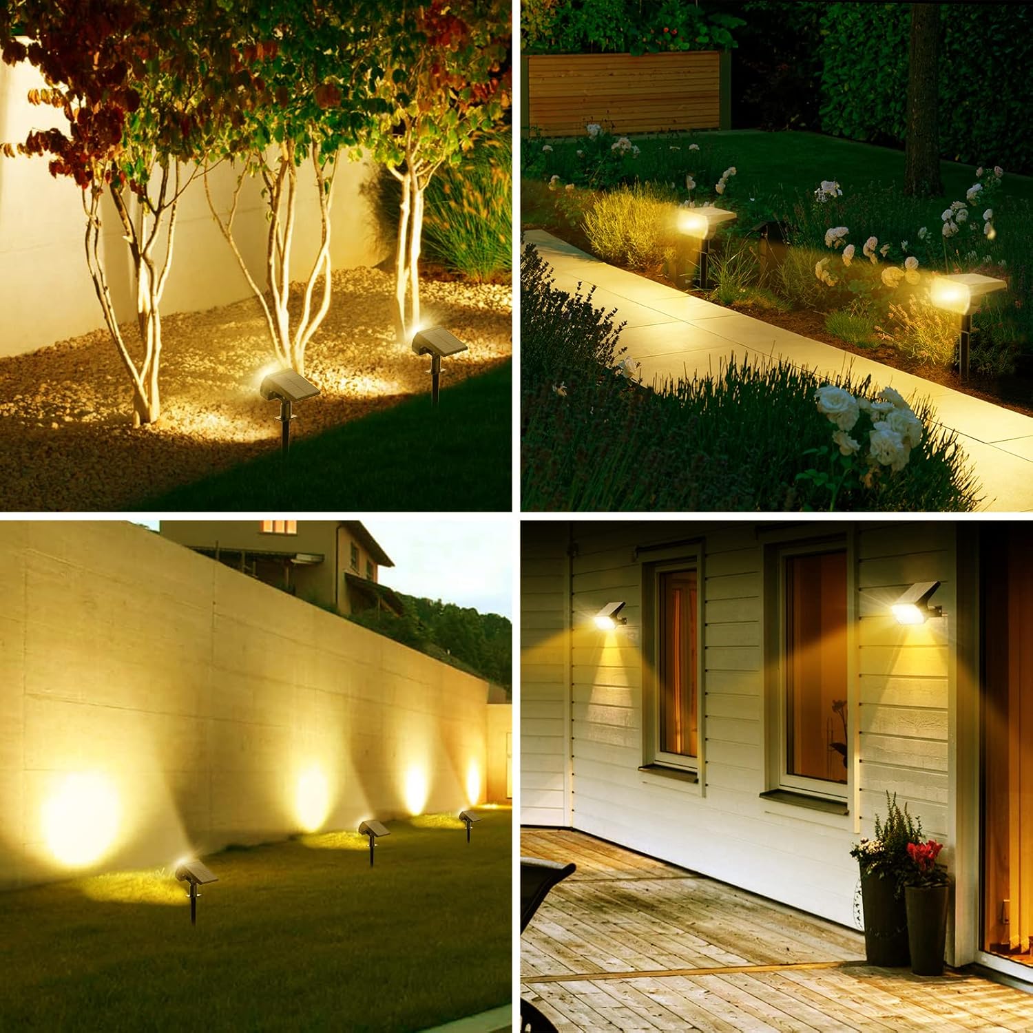 Solar Spot Lights Outdoor 8 Pa - Outdoor Lighting Spotlight recension och pris