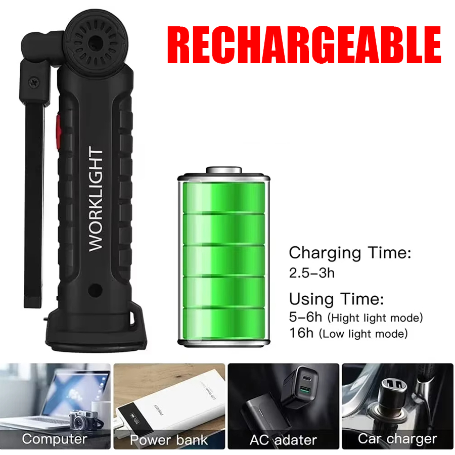 Portable LED Flashlight with M - Outdoor Lighting Nearby recension och pris