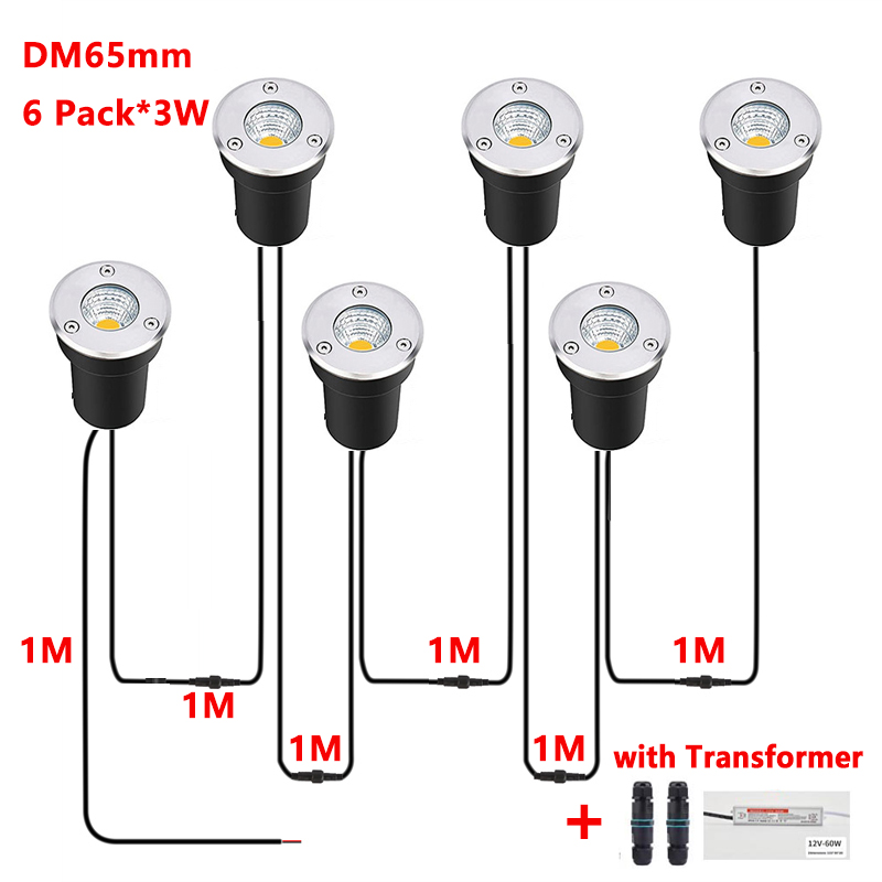 12V LED In-ground Light IP67 W - Outdoor Lighting Underground Wiring recension och pris