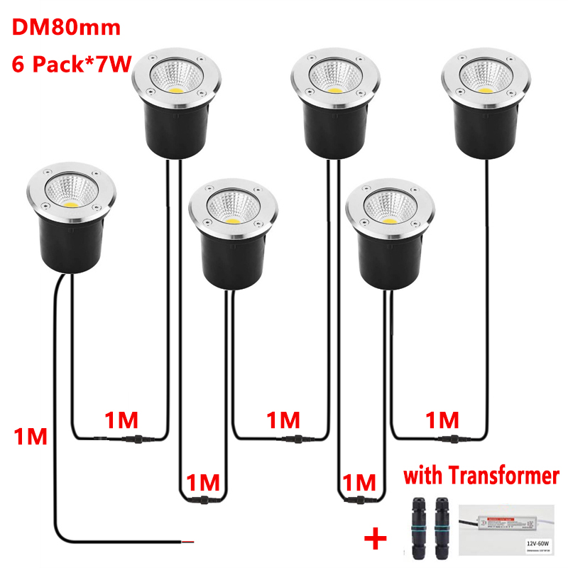 12V LED In-ground Light IP67 W - Outdoor Lighting Underground Wiring recension och pris