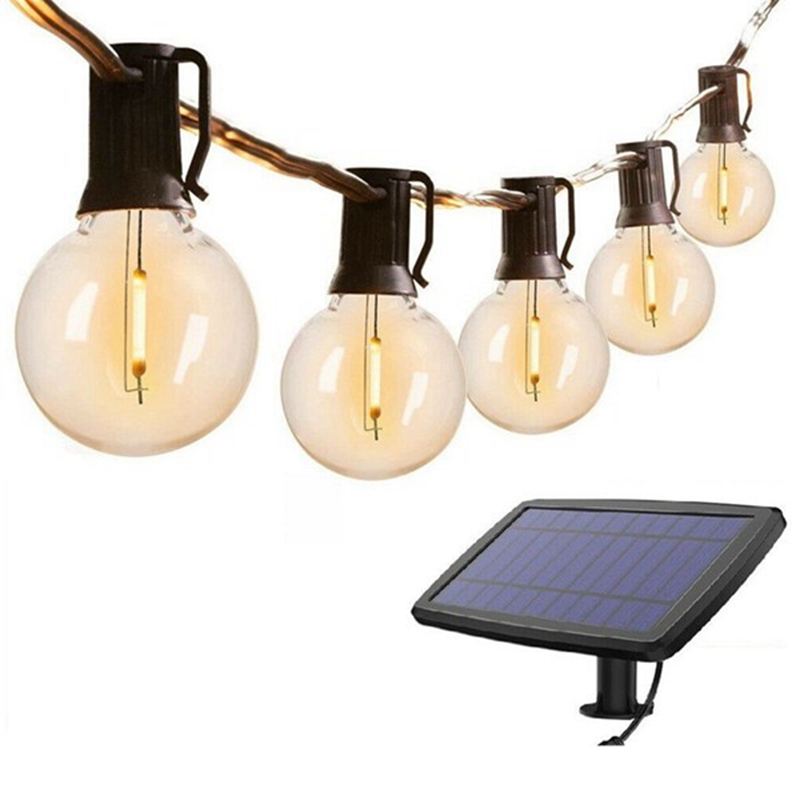 B03C-G40 Solar Powered Led Lig - String Light Bistro recension och pris