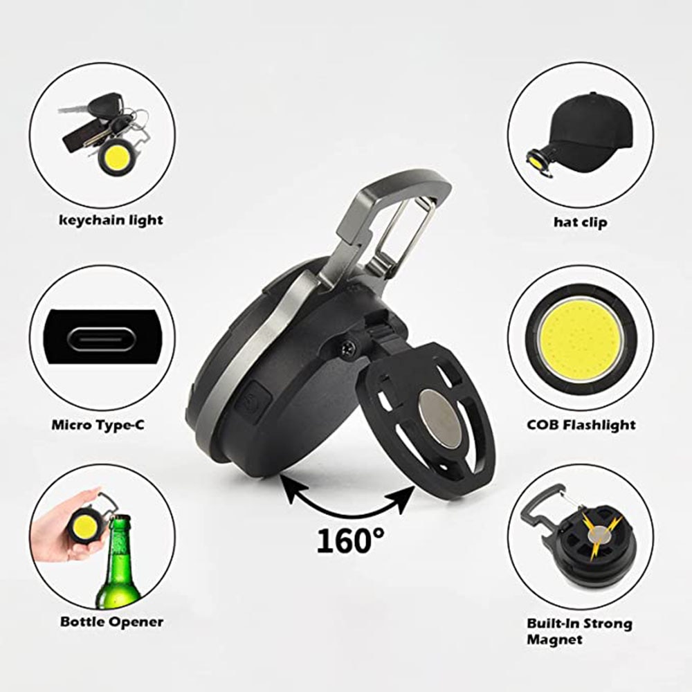 Portable COB Keychain Flashlig - Zumtobel Outdoor Lighting recension och pris