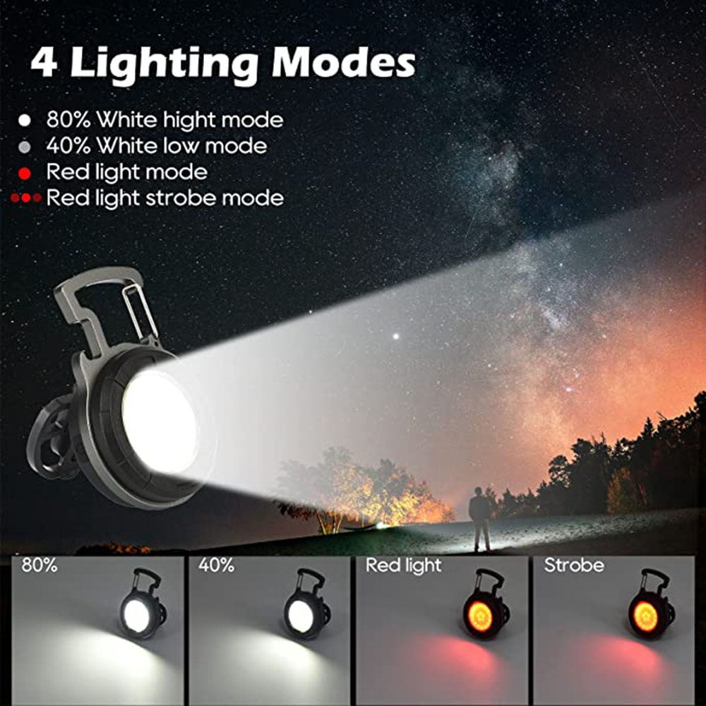 Portable COB Keychain Flashlig - Zumtobel Outdoor Lighting recension och pris