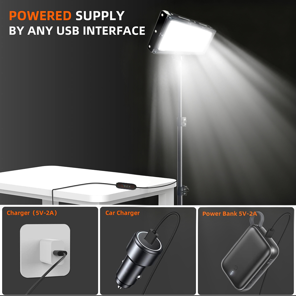 LED Work Lights with Stand, 3  - Outdoor Lighting Lamps recension och pris
