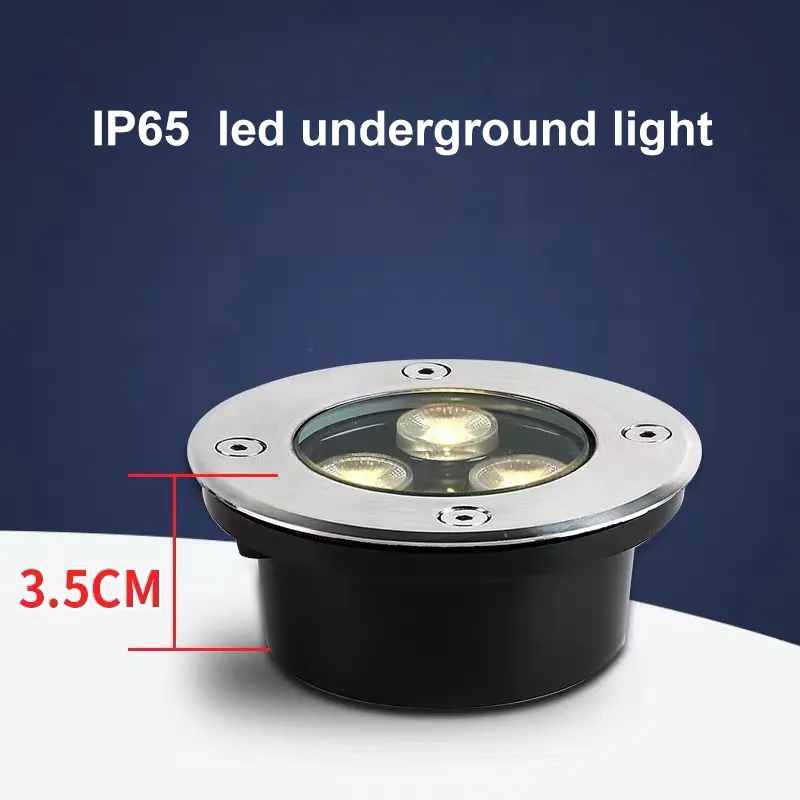 Stainless Steel 3W 6W Undergro - Outdoor Lighting Recessed recension och pris