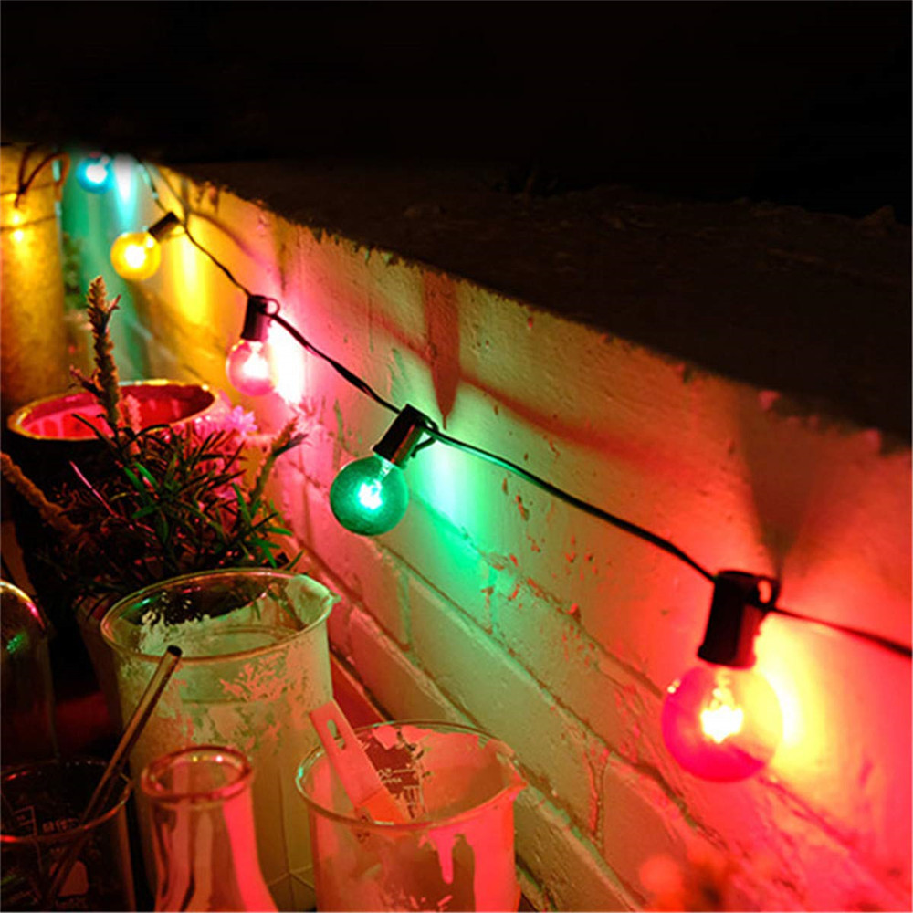 7.5M 25 G40 Globe Patio String - String Light Bistro recension och pris
