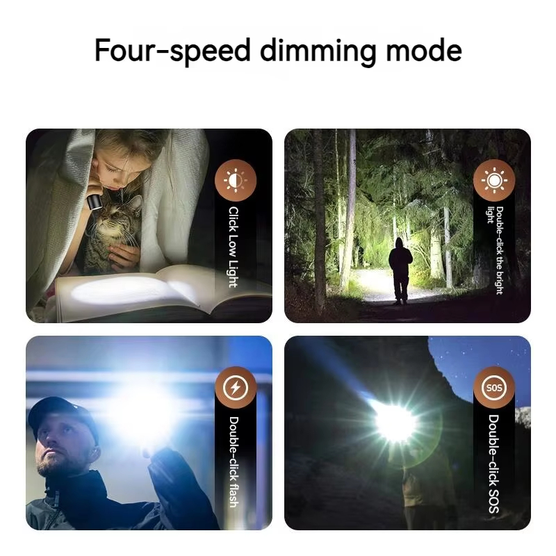 1200LM EDC Handheld Flashlight - Outdoor Lighting Nearby recension och pris