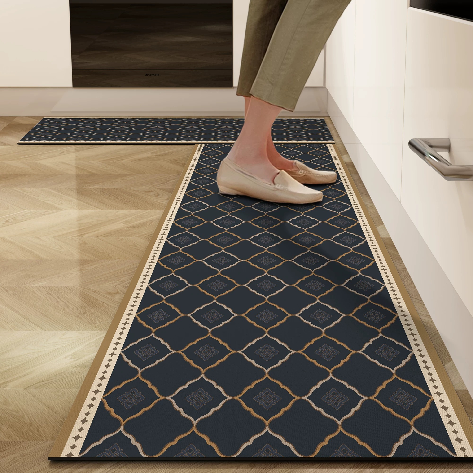 Anti-slip Kitchen Carpet Retro - Outdoor Lighting Online recension och pris