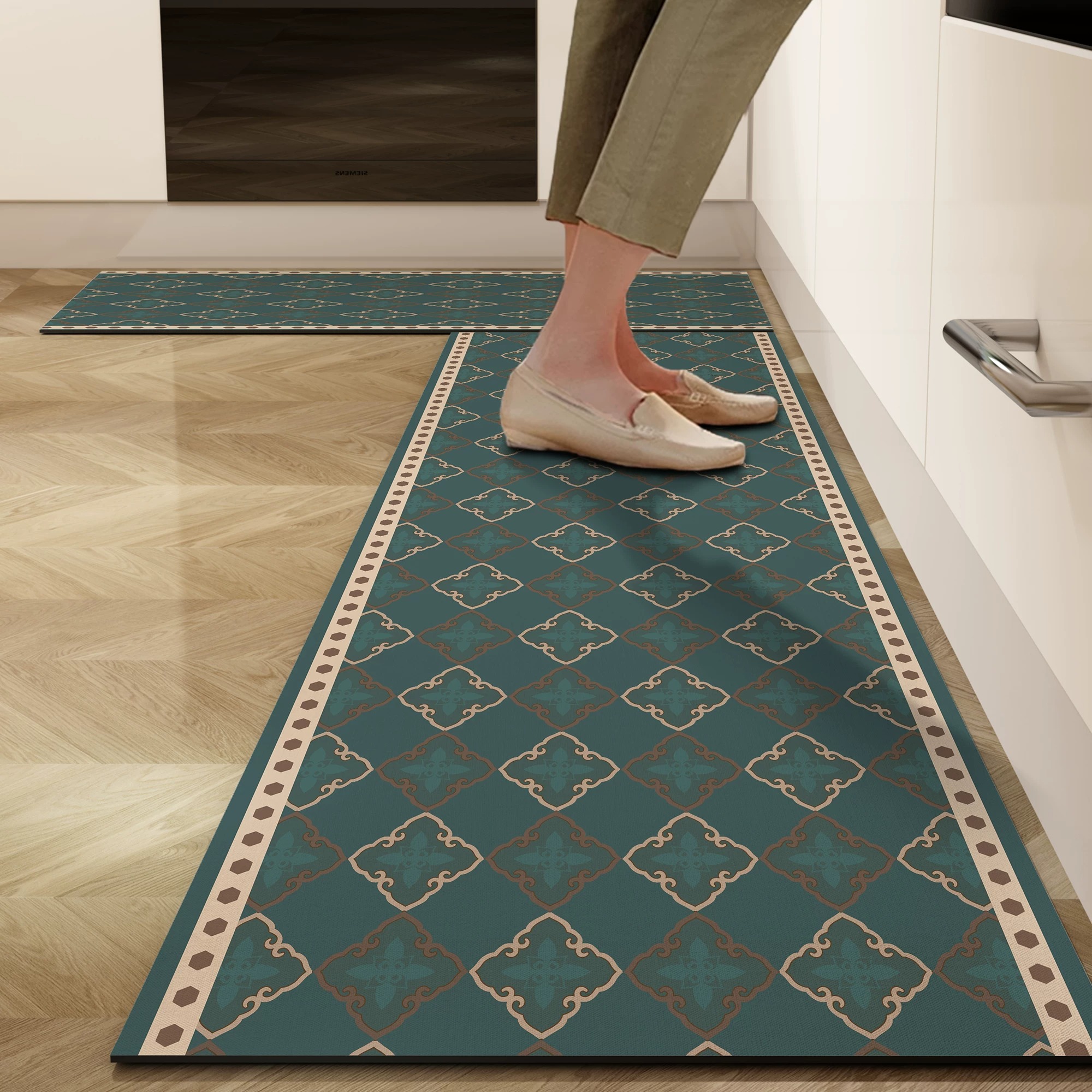 Anti-slip Kitchen Carpet Retro - Outdoor Lighting Online recension och pris
