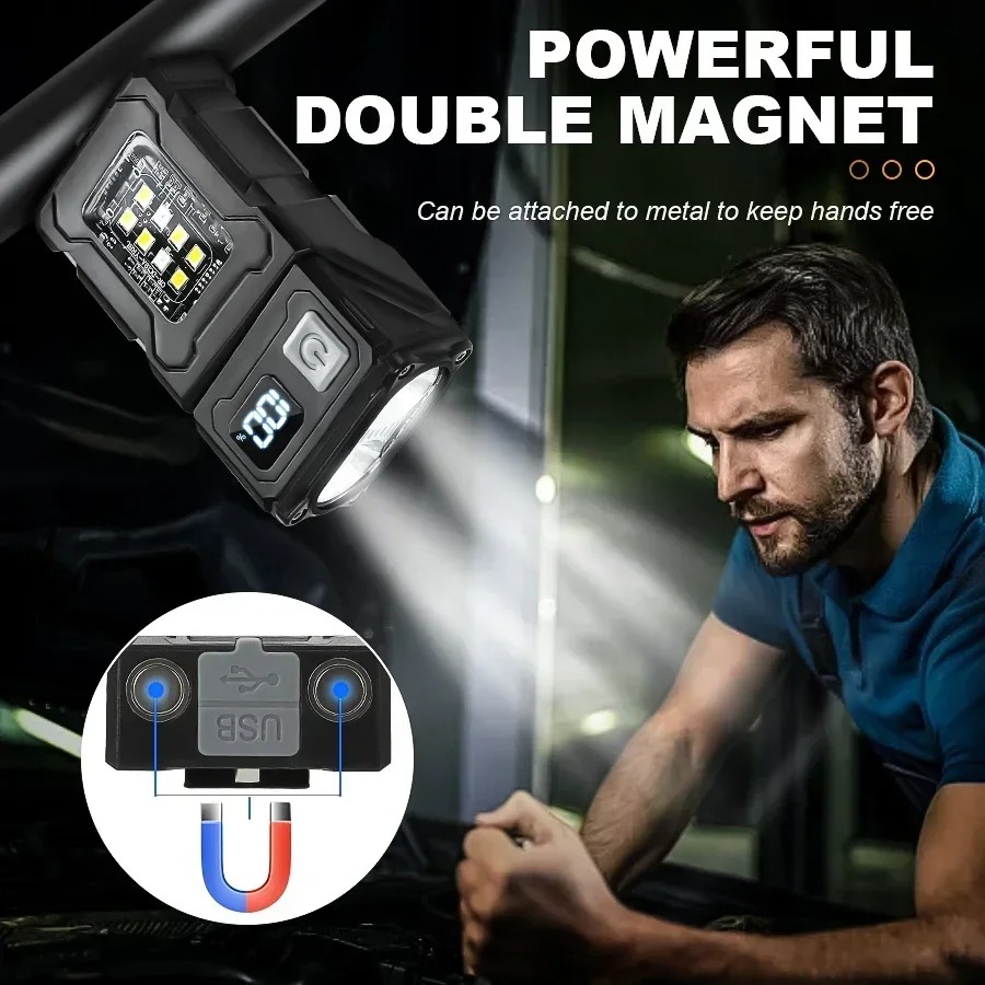 Mini USB Recharge LED Flashlig - Outdoor Lighting Nearby recension och pris