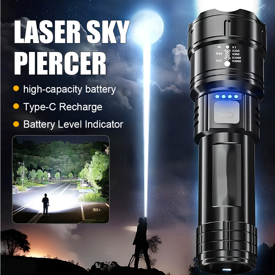 High Power P50 LED Flashlight  - Outdoor Lighting Nearby recension och pris