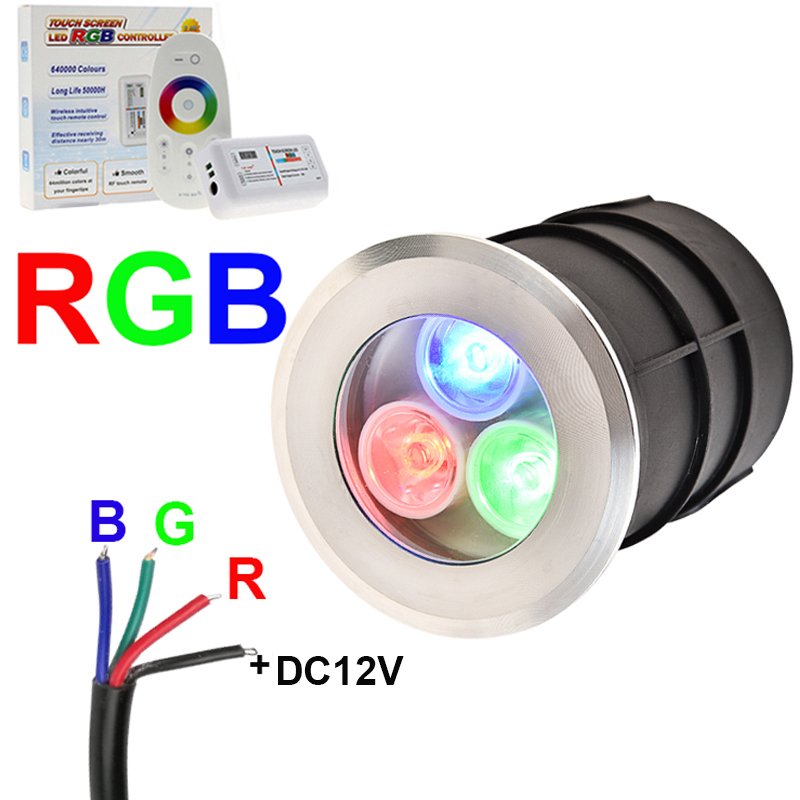4-wire RGB LED Underground Lig - Outdoor Lighting Underground Wiring recension och pris