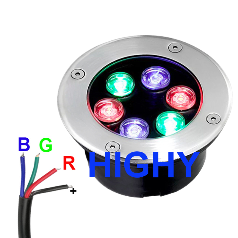 4-wire RGB LED Underground Lig - Outdoor Lighting Underground Wiring recension och pris