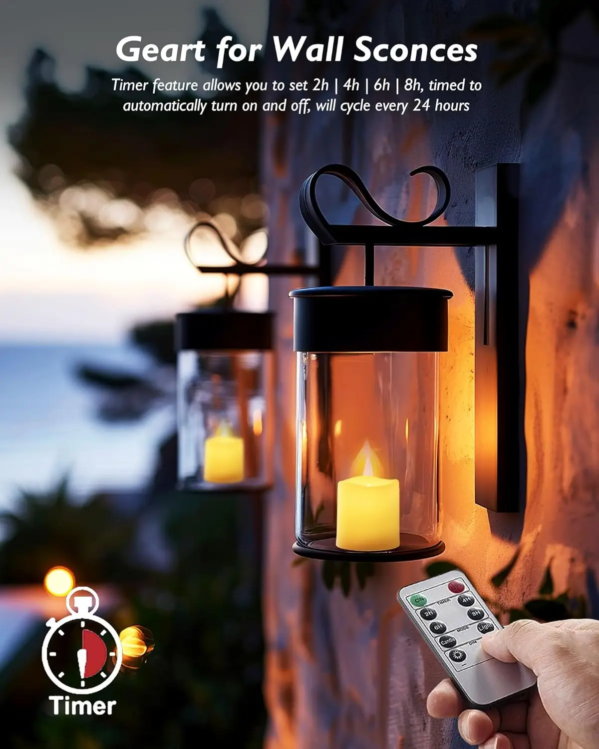 400+ Hour Remote Control LED C - Outdoor Lighting Remote Control recension och pris