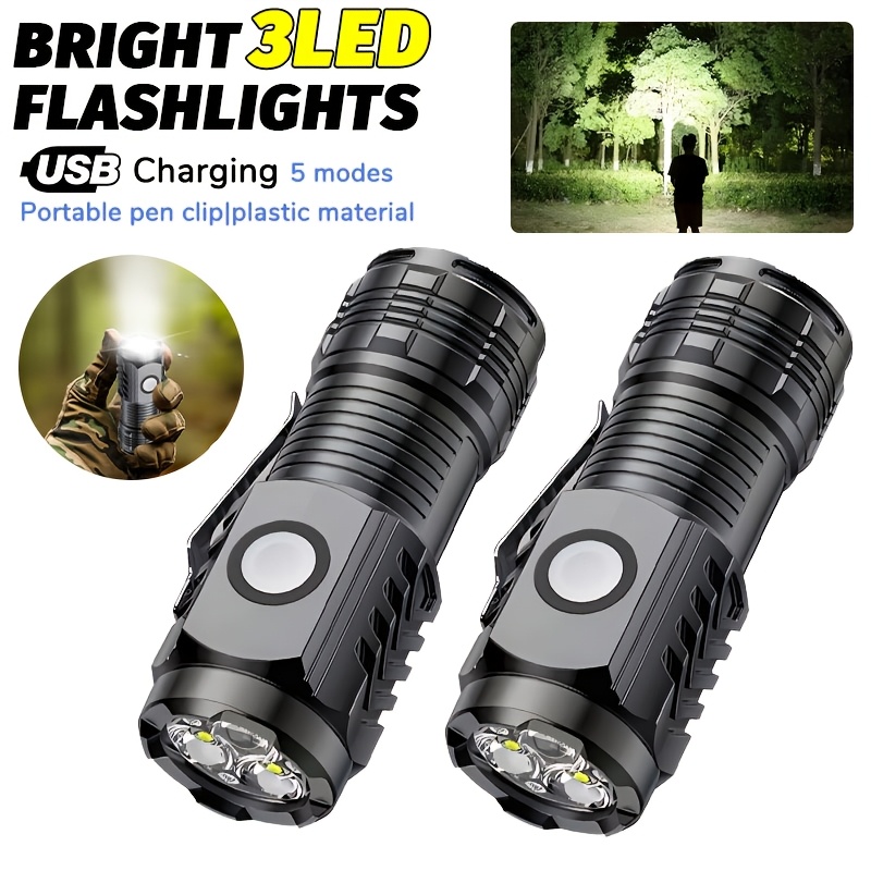 Portable Mini LED Handheld Fla - Outdoor Lighting Nearby recension och pris