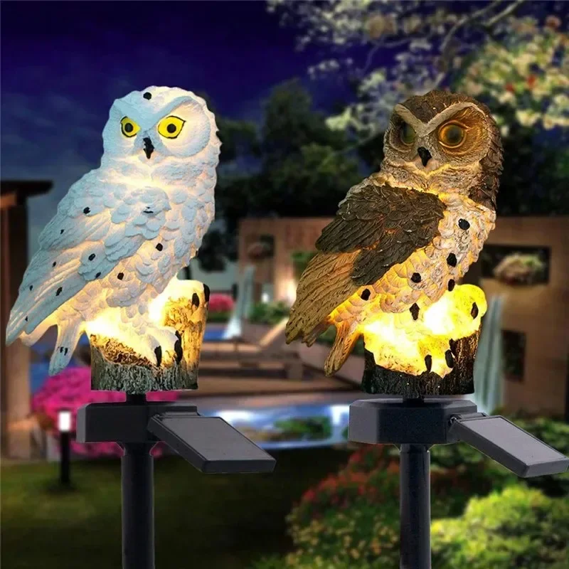 Solar Owl Statue Garden Light  - Outdoor Lighting Brands recension och pris