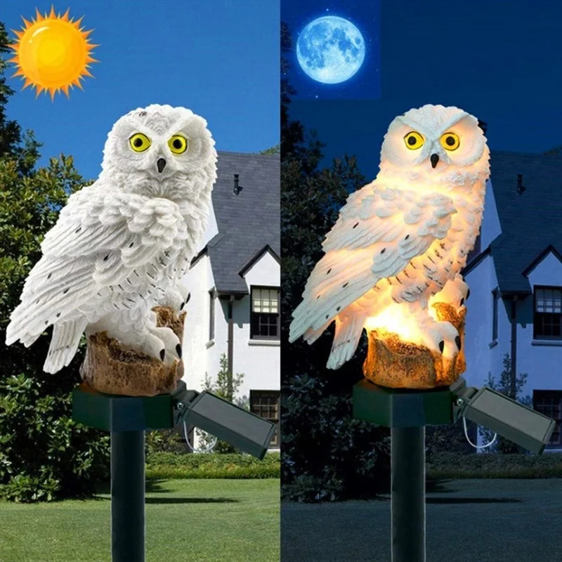 Solar Owl Statue Garden Light  - Outdoor Lighting Brands recension och pris