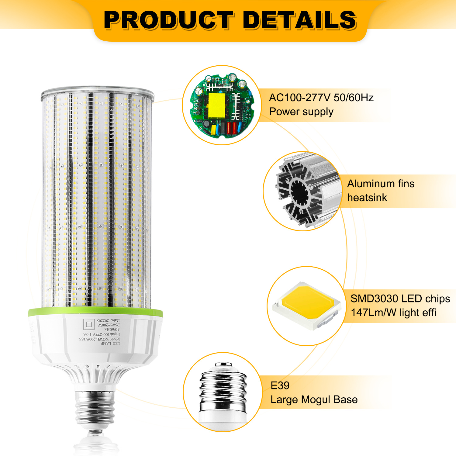 Corn Lights Led USA/Canada in  - Outdoor Lighting Canada recension och pris