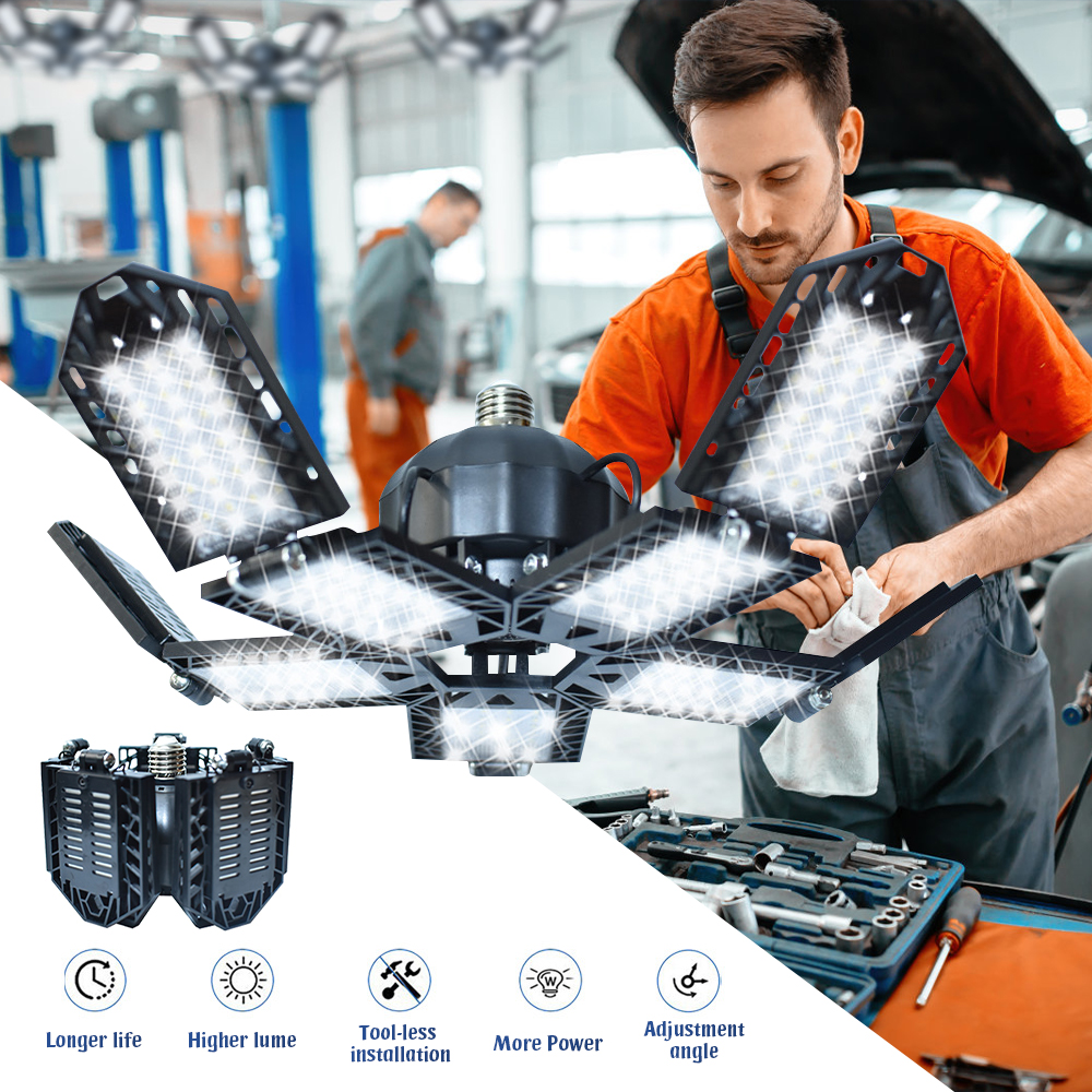 E27 LED Powerful Garage Lamp 1 - Outdoor Lighting Warehouse recension och pris